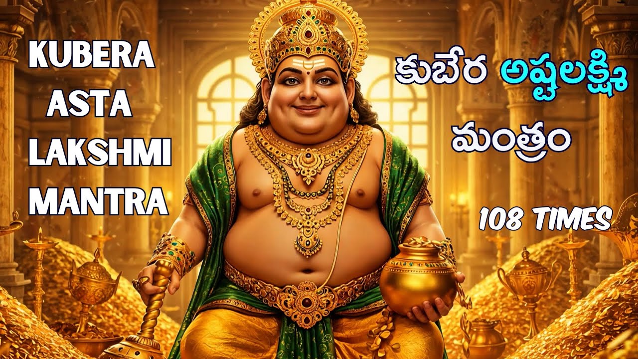 Kubera Lakshmi Chant 108 Times” | “Miracle Money Mantra 💸 | Lakshmi Kubera Mantra ✨
