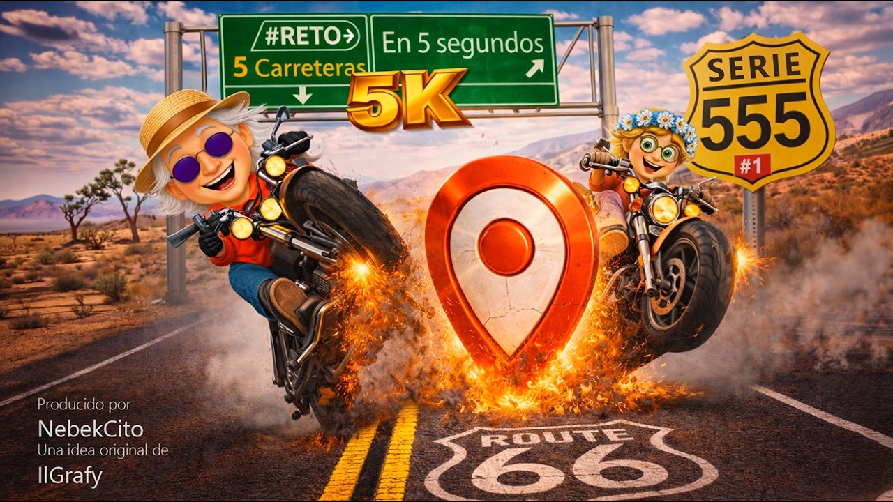 GeoGuessr 5K en 5s 🚦 | 5 rutas que reconocerás al instante (Serie 555 Ep.1)