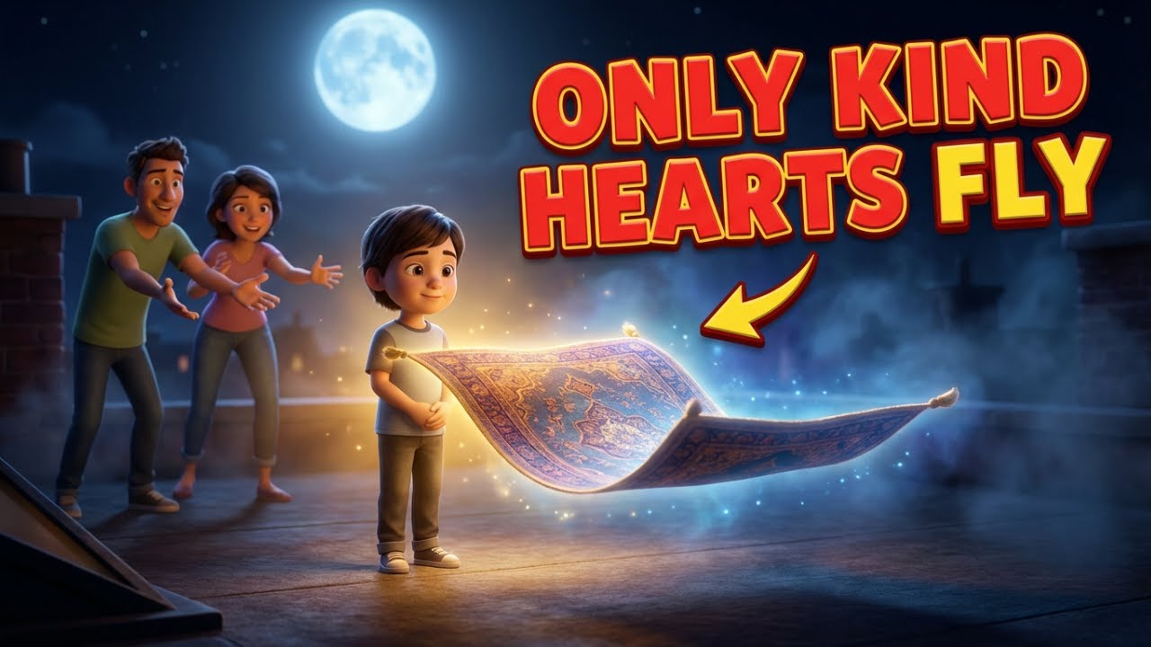 The Mystery of the Carpet of Dreams 🌙 | Bedtime kids story & folktale for sleep storytime 🌟