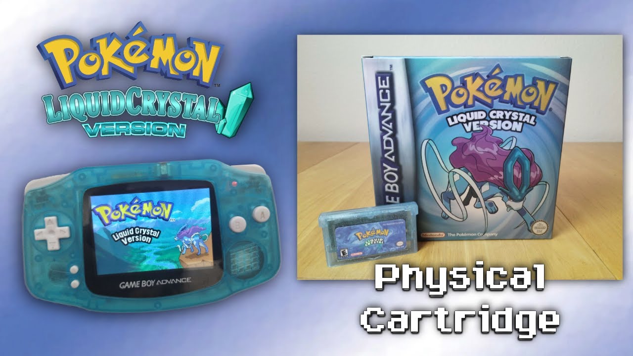 Обзор картриджа Pokémon Liquid Crystal Version — Physical Cartridge