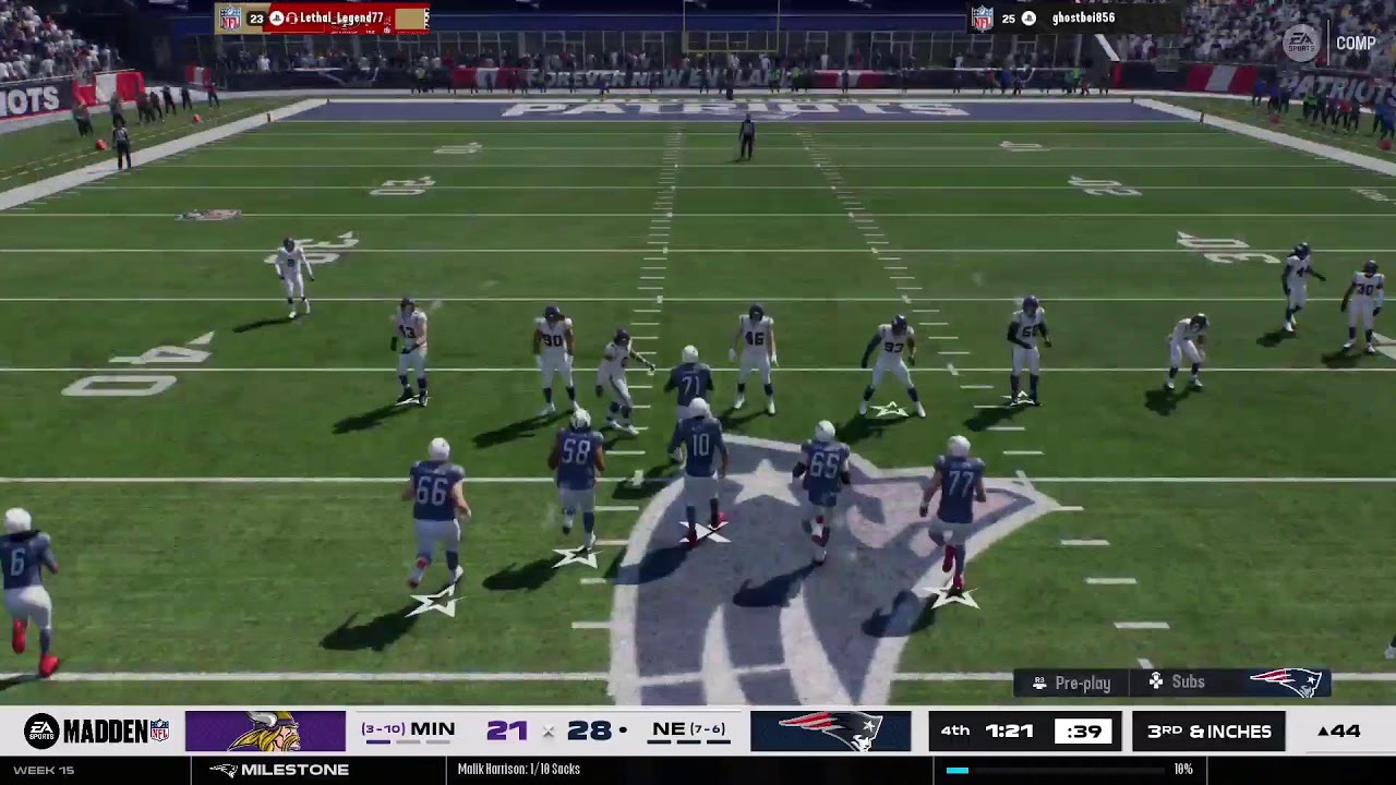 🏈💯👻🏉Pats VS Vikings