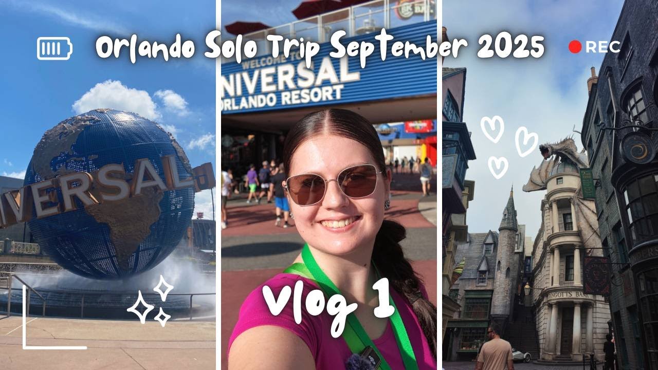 Solo Trip September 2025 I Erster Tag in UNIVERSAL STUDIOS