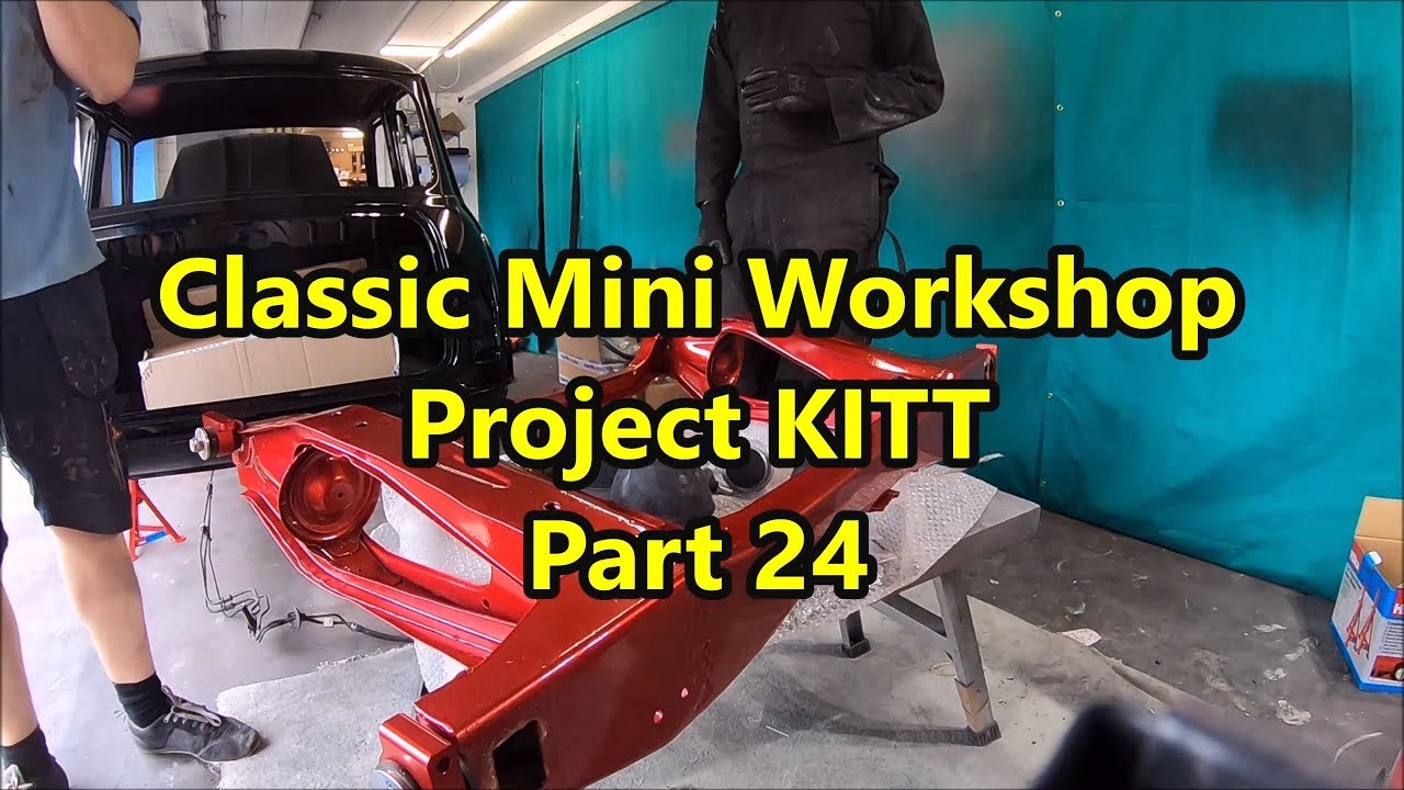 Classic Mini Workshop - Project KITT Pt. 24 - Rear Subframe build and refit