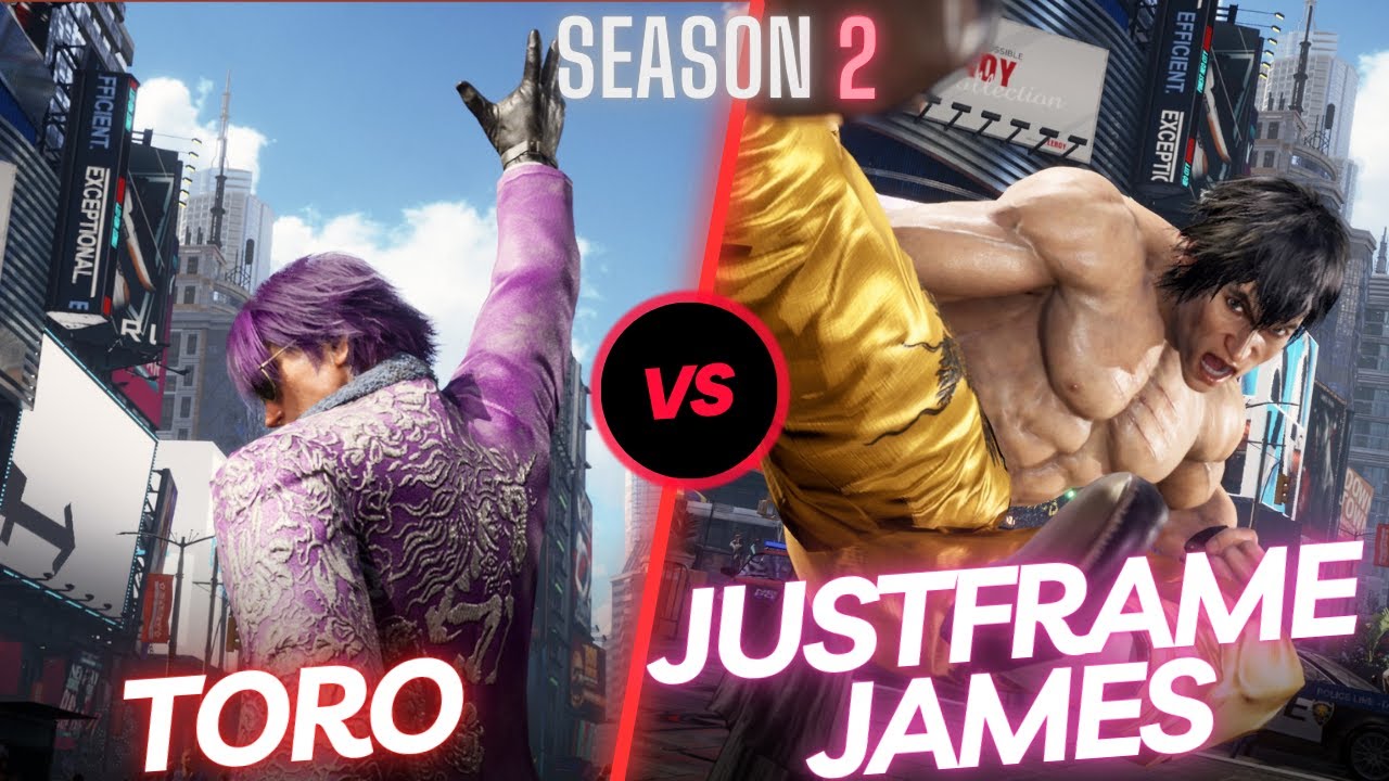 Tekken 8 | Justframejames (Law) VS Toro (Lee) Player Match