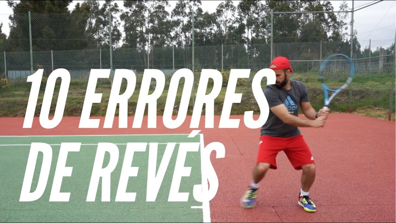 ❌ EVITA estos ERRORES de REVES a dos manos ✅🎾