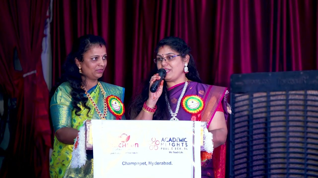 Parent feedback & Prize distribution for AHPIANS in annual day 2025-2026, Champapet