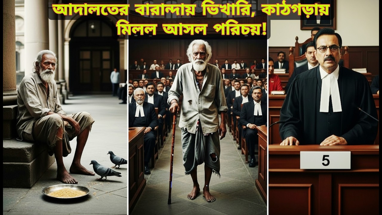 আদালতে এলো এক ভিখারি, কিন্তু পরক্ষণেই বিচারক আসন ছেড়ে দাঁড়িয়ে পড়লেন! সত্য জানলে শিউরে উঠবেন...