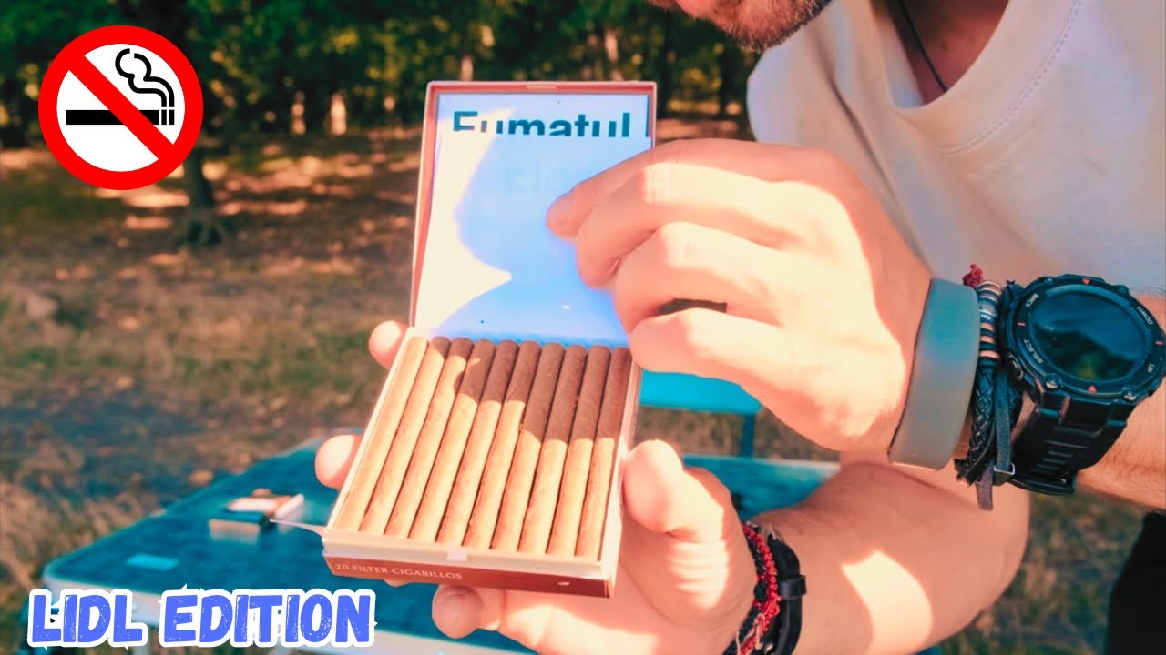 ȚIGĂRILE DE FOI RENUMITE DE LA LIDL / CIGARILLOS FILTER DE CARE AM TOT AUZIT