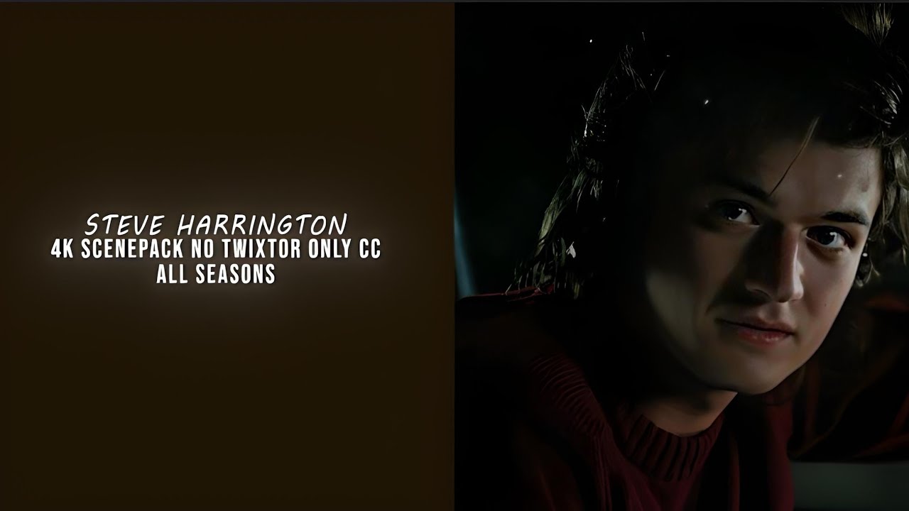 STEVE HARRINGTON ALL EPISODES 60 fps 4K SCENEPACK