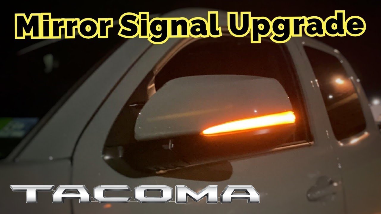 2016+ Tacoma LED Sequential Mirror Turn Signal Upgrade DIY