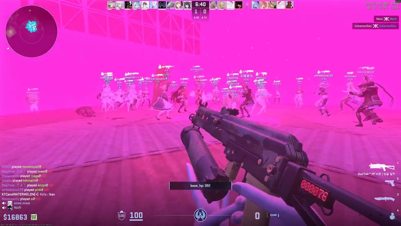 [CS2] 카스2 좀비탈출 ze_lila_panic_escape_p 챕터2 [EVENT map]