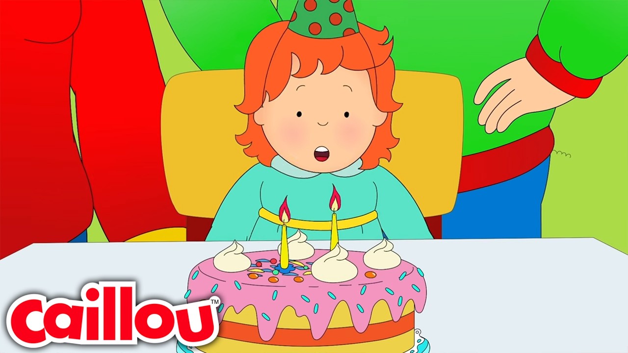 Rosie's Birthday Party | Caillou - WildBrain | Learning for Children