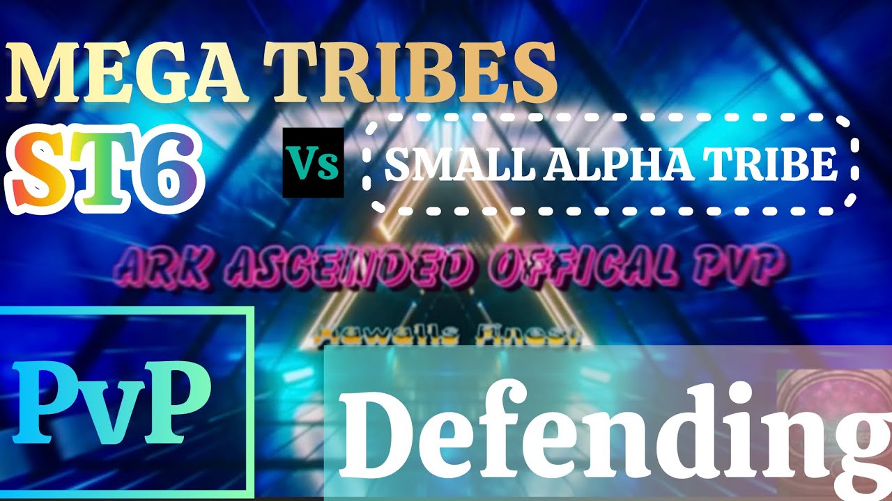ARK ASA OFFICIAL PVP |MEGATRIBE/ALLIES|ATTACK |A SMALL ALPHA| #ark #gaming #arkpvp #pvp #defending