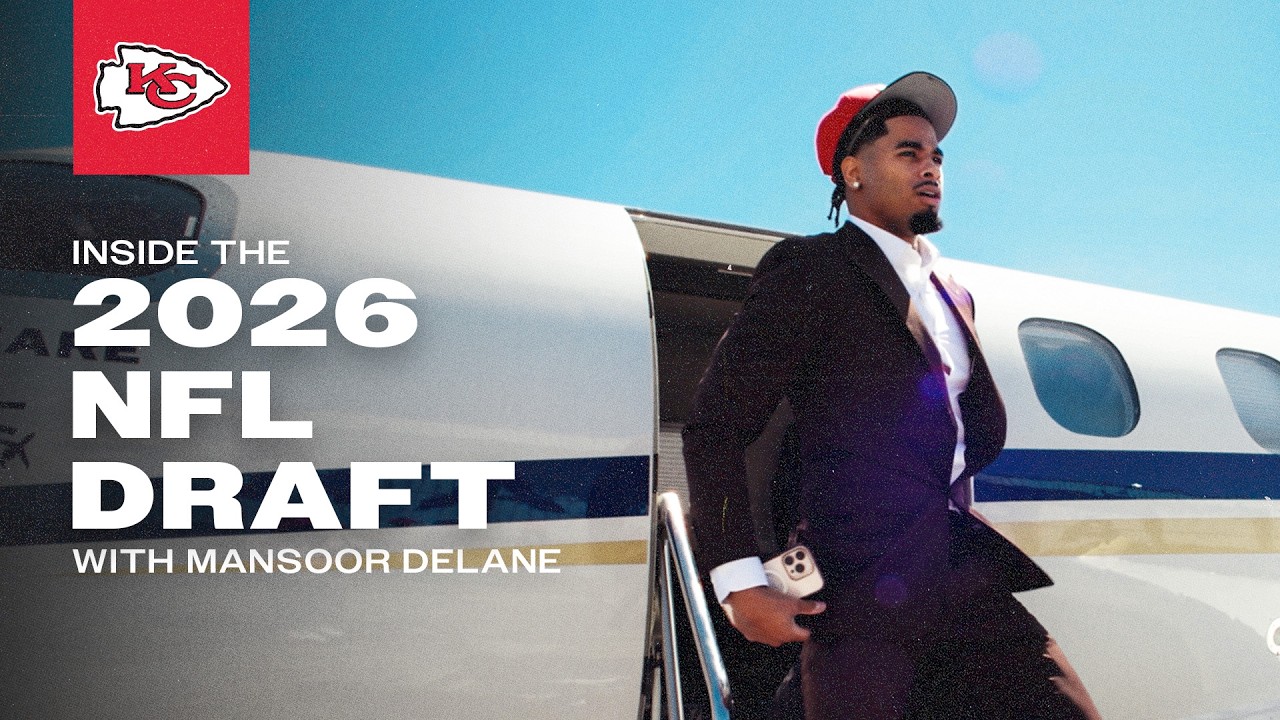 Mansoor Delane's First 24 Hours with the Kansas City Chiefs | 2026 NFL Draft Behind the Scenes