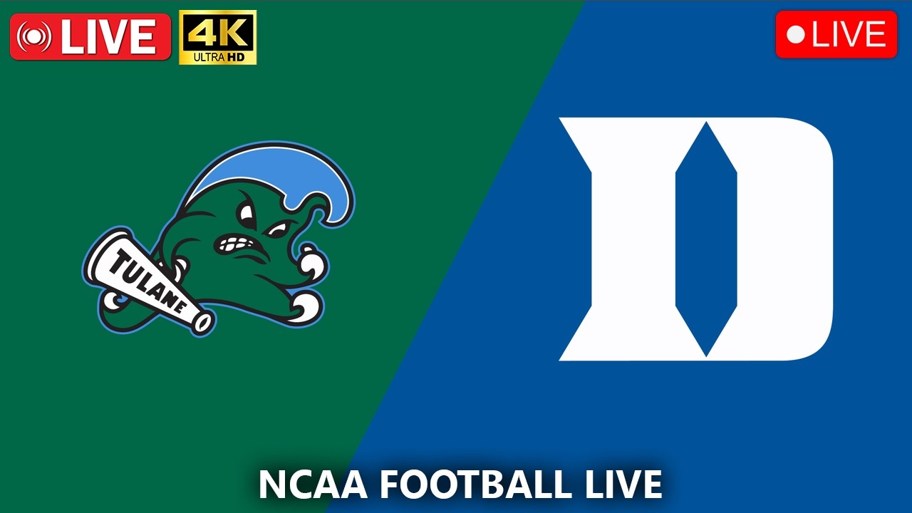 Duke vs Tulane LIVE HD | NCAA College Football WEEK 1 | NCAAF LIVE