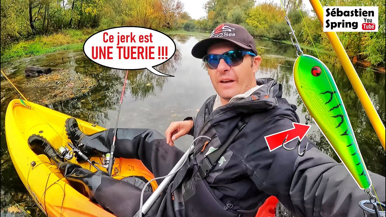 Il ne s'attendait pas à BATTRE SON RECORD pour sa première pêche en KAYAK !!!