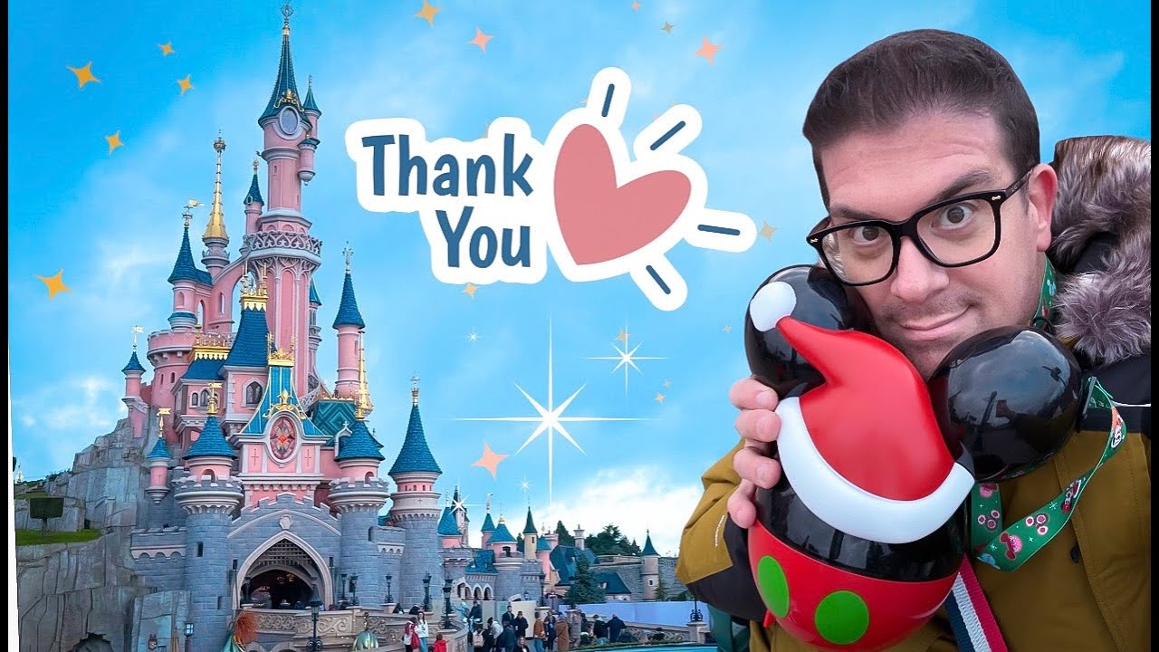Disneyland Paris - Vlog - Danke für 10.000 Abos bei Youtube - Ein kurzer aber schöner Tag ✨
