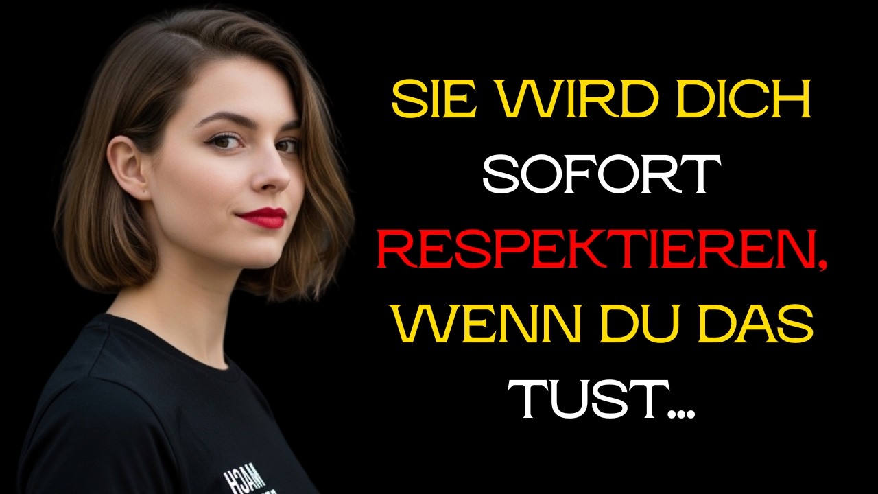 6 Regeln, die dir sofort den Respekt von Frauen einbringen