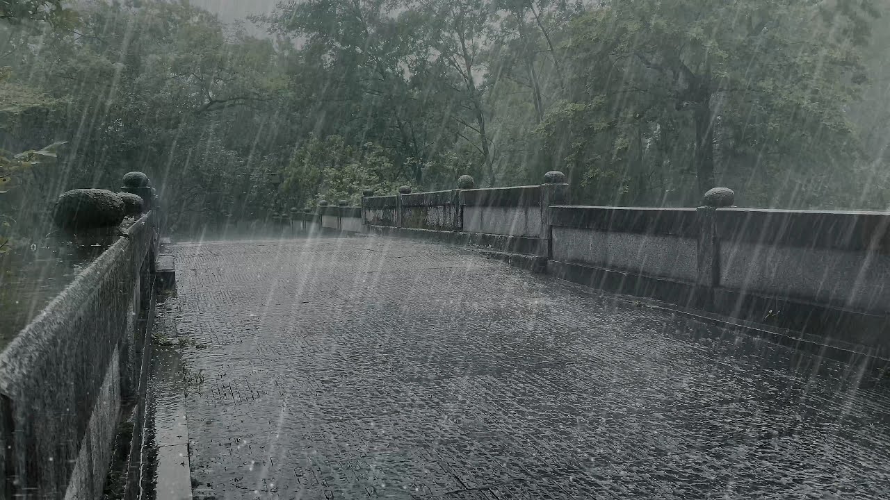 ⚡️《古桥雷暴｜8D沉浸》Ancient Bridge Thunder: 8D Immersive，深度睡眠×PTSD｜ASMR按摩，Deep Sleep & PTSD｜ASMR Massage