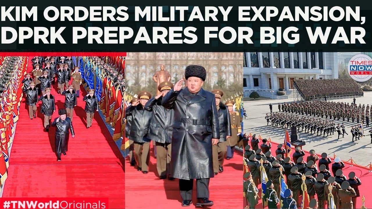 KIM ORDERS MILITARY EXPANSION: North Korea Prepares for Total War as Global Order Shifts
