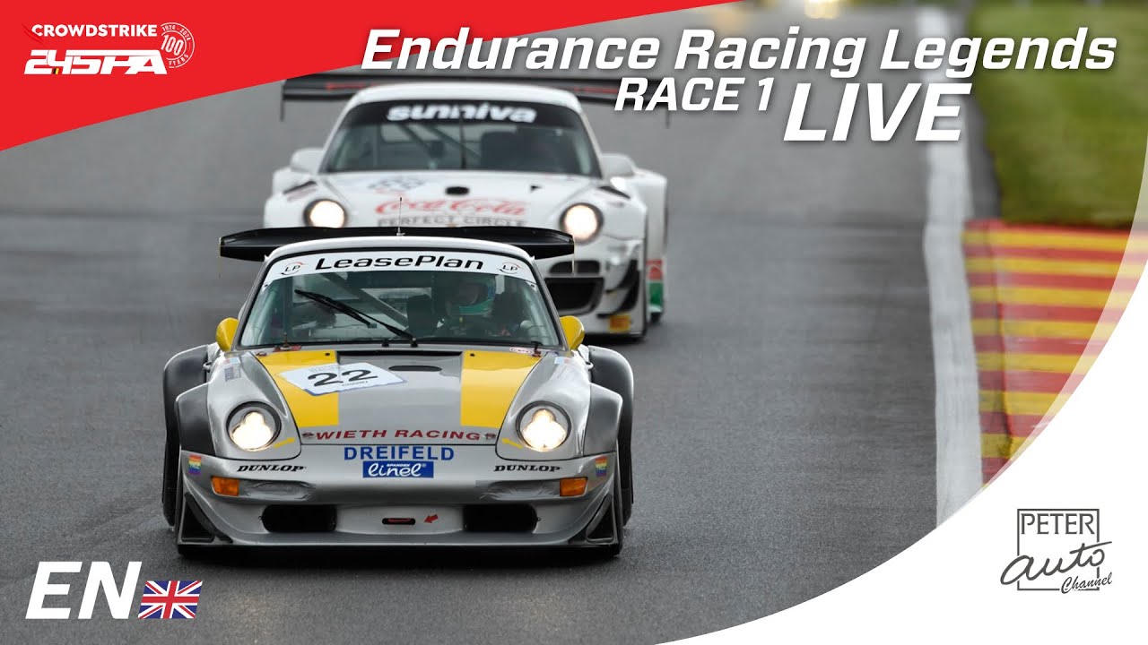 🇬🇧 LIVE |  24 Hours of Spa Anniversary - Endurance Racing Legends, Race 1