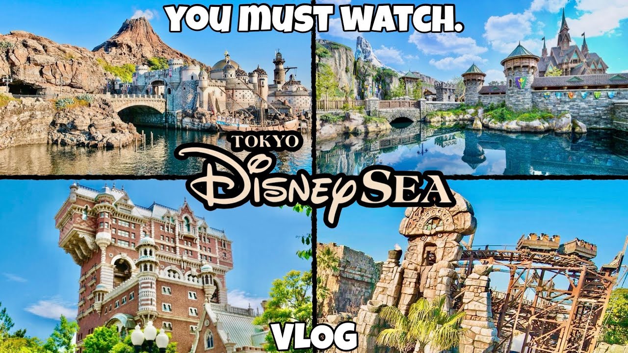 This is the World’s BEST Theme Park?! (no, really) Tokyo DisneySea - Urayasu, Japan | VLOG [2025]