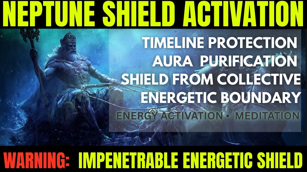 Neptune Shield Activation | March 16, 2026 Energetic Protection Frequency