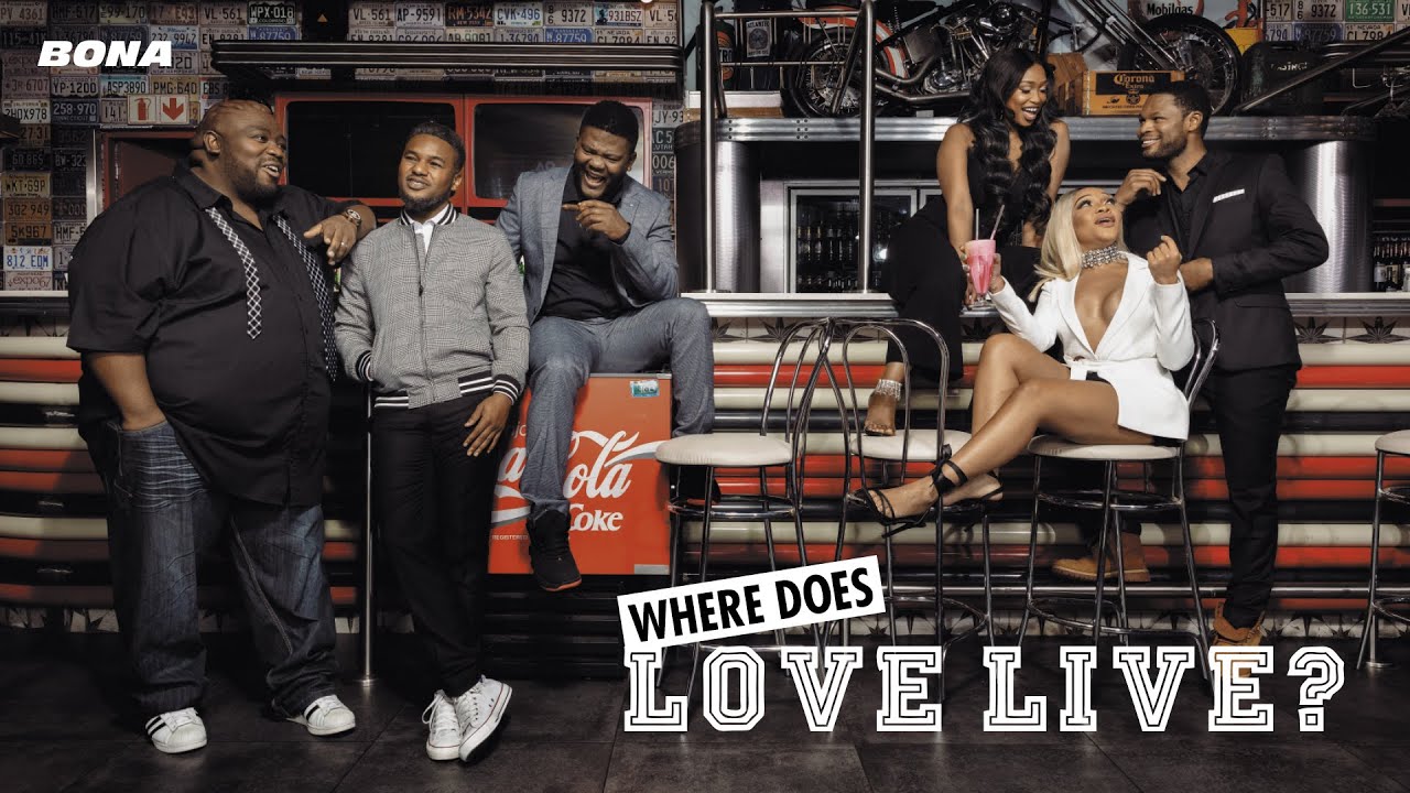BTS March cover shoot with Love Lives Here cast