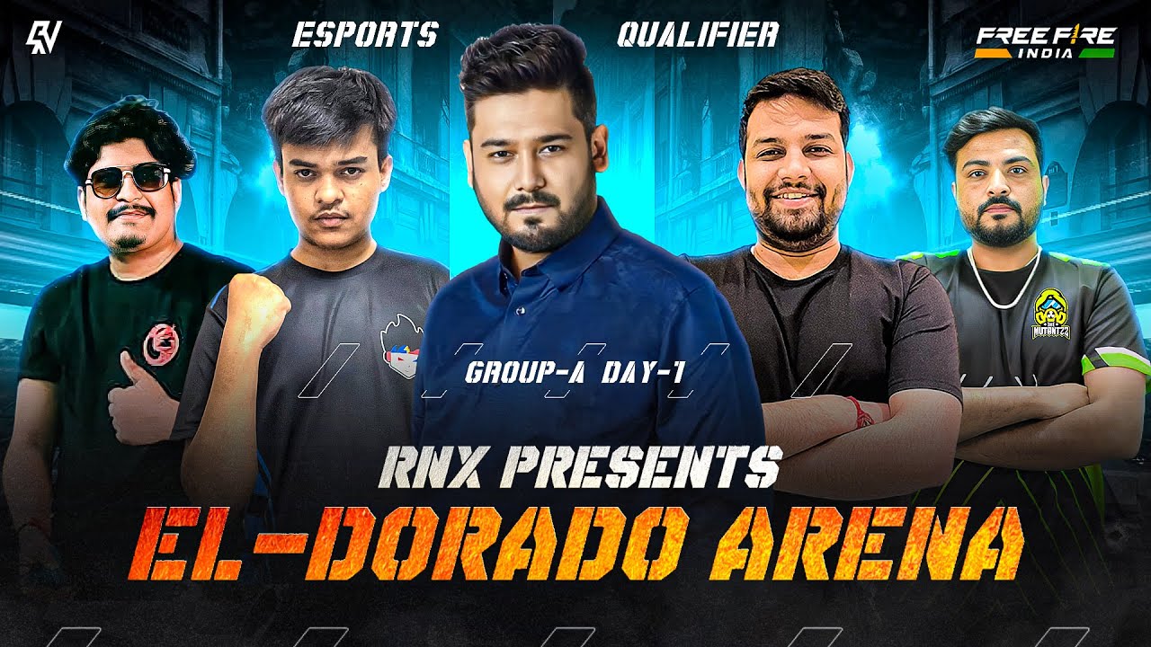RNX EL DORADO G-AESPORTS QUALIFIERS DAY 1  | FT . TSG,TWOB,GG #gyangaming #nonstopgaming