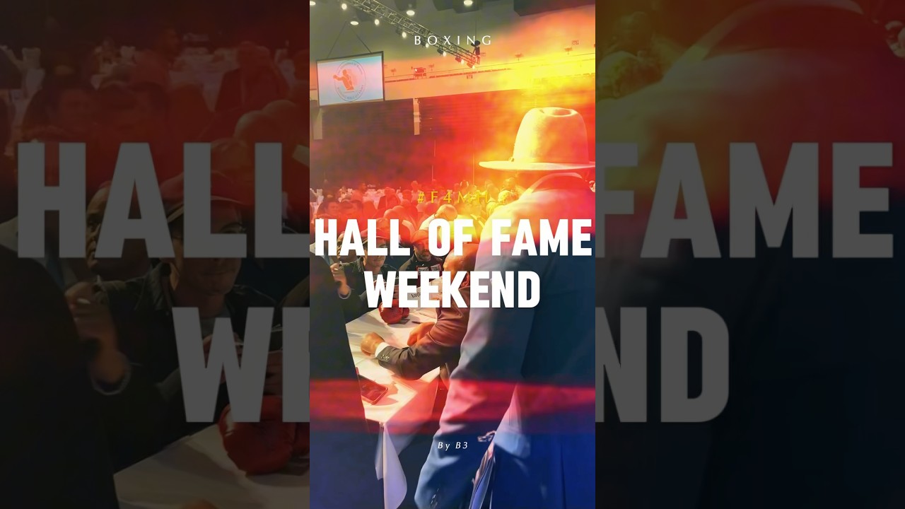 International Boxing Hall of Fame Weekend Recap | Fighting 4 Mental Health Ringside with Legends