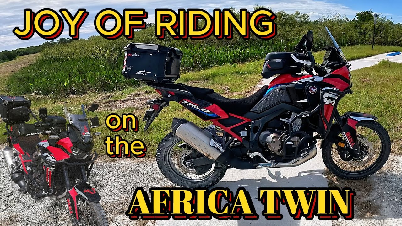 "The Pure Joy of Riding the Africa Twin 🌍🏍️" 