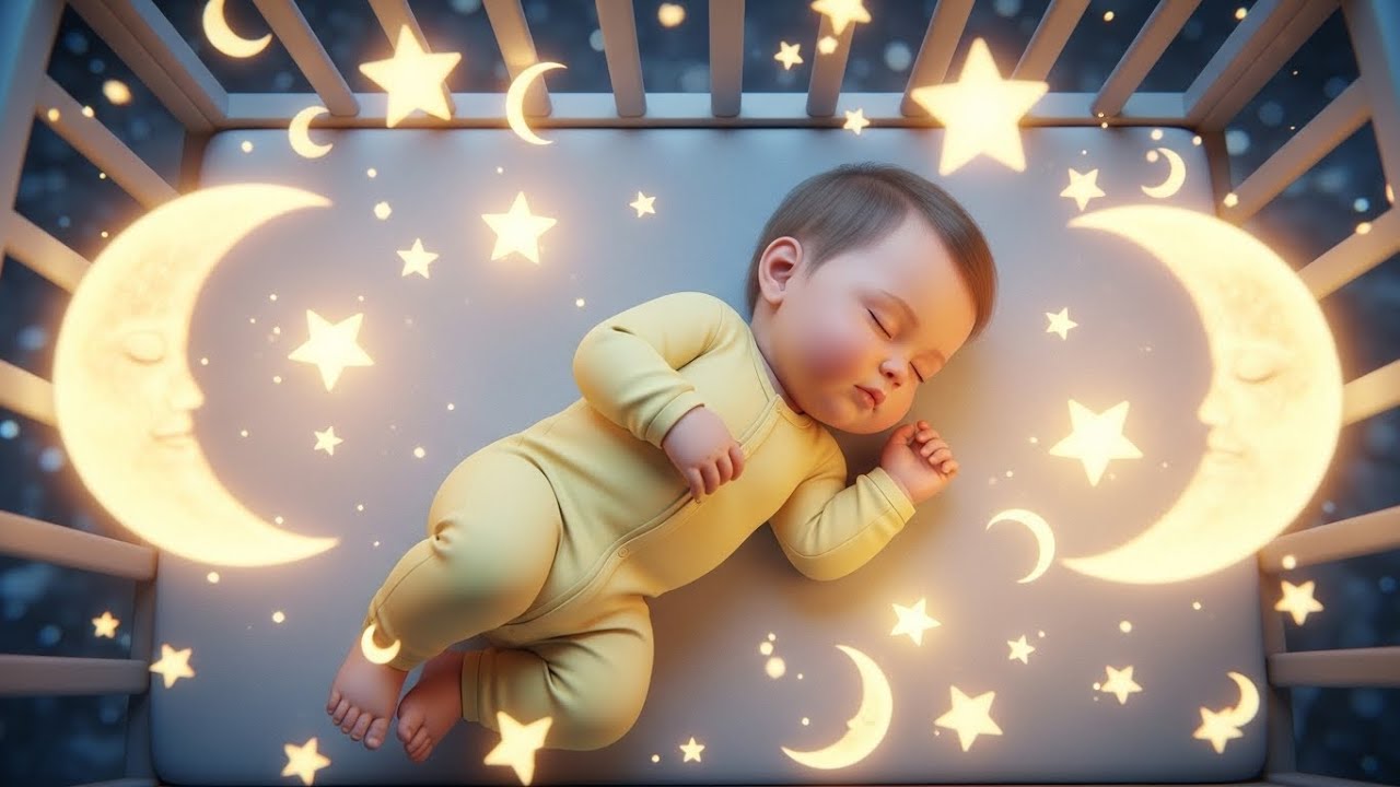 8 Hours Baby Lullabies for Deep Sleep 💤✨| 🌙 8 HORAS de Canciones de Cuna para Bebés 👶