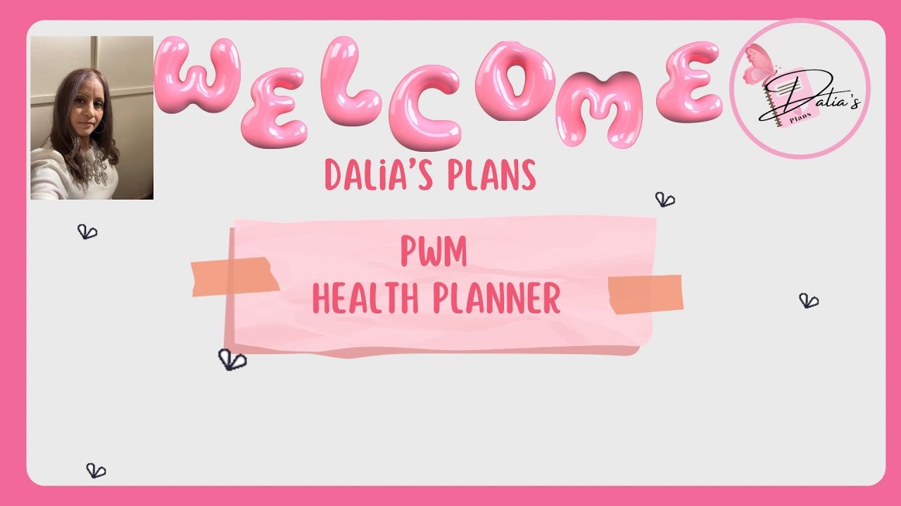 Pwm big health planner week January 19-25