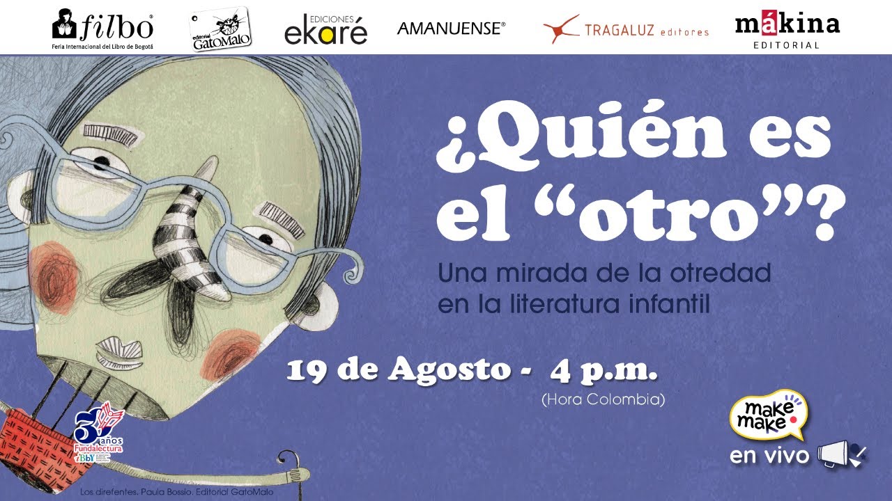 Biblioteca Digital MakeMake invita ¿Quién es el otro? La otredad en la literatura infantil