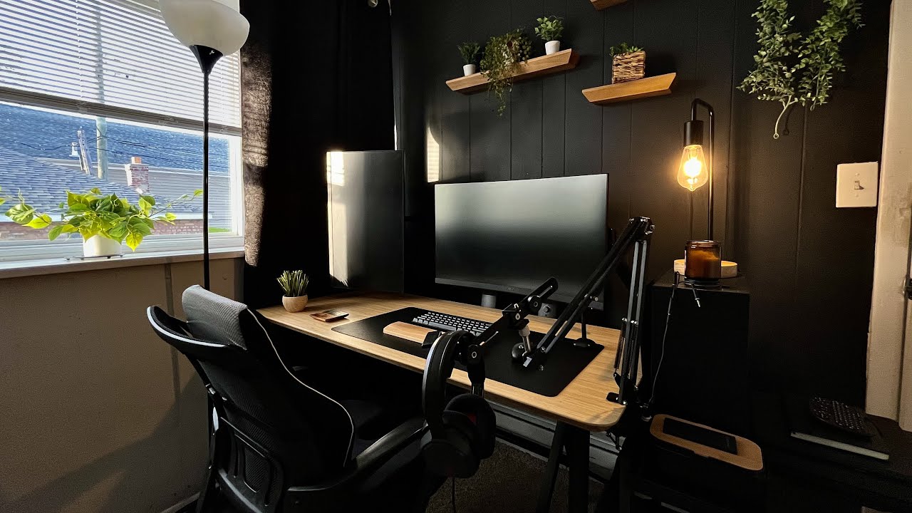 My SUPER minimalistic desk setup | Clean-up