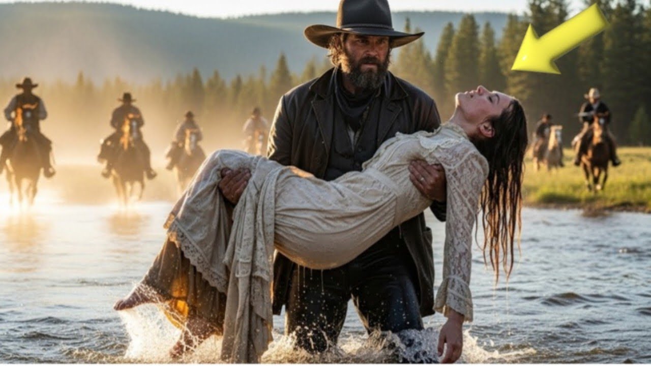 Settlers Tried to Drown a Helples Bride—Until a Rich Cowboy Rescued Her and Married Her the Same Day