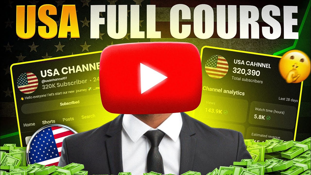 𝗨𝗦𝗔 𝗖𝗵𝗮𝗻𝗻𝗲𝗹 𝗙𝘂𝗹𝗹 𝗖𝗼𝘂𝗿𝘀𝗲 + 𝗙𝗿𝗲𝗲 𝗔𝗜 𝗧𝗼𝗼𝗹𝘀 | 𝗬𝗼𝘂𝗧𝘂𝗯𝗲 𝗔𝘂𝘁𝗼𝗺𝗮𝘁𝗶𝗼𝗻 𝗠𝗮𝘀𝘁𝗲𝗿𝗰𝗹𝗮𝘀𝘀 𝟮𝟬𝟮𝟱