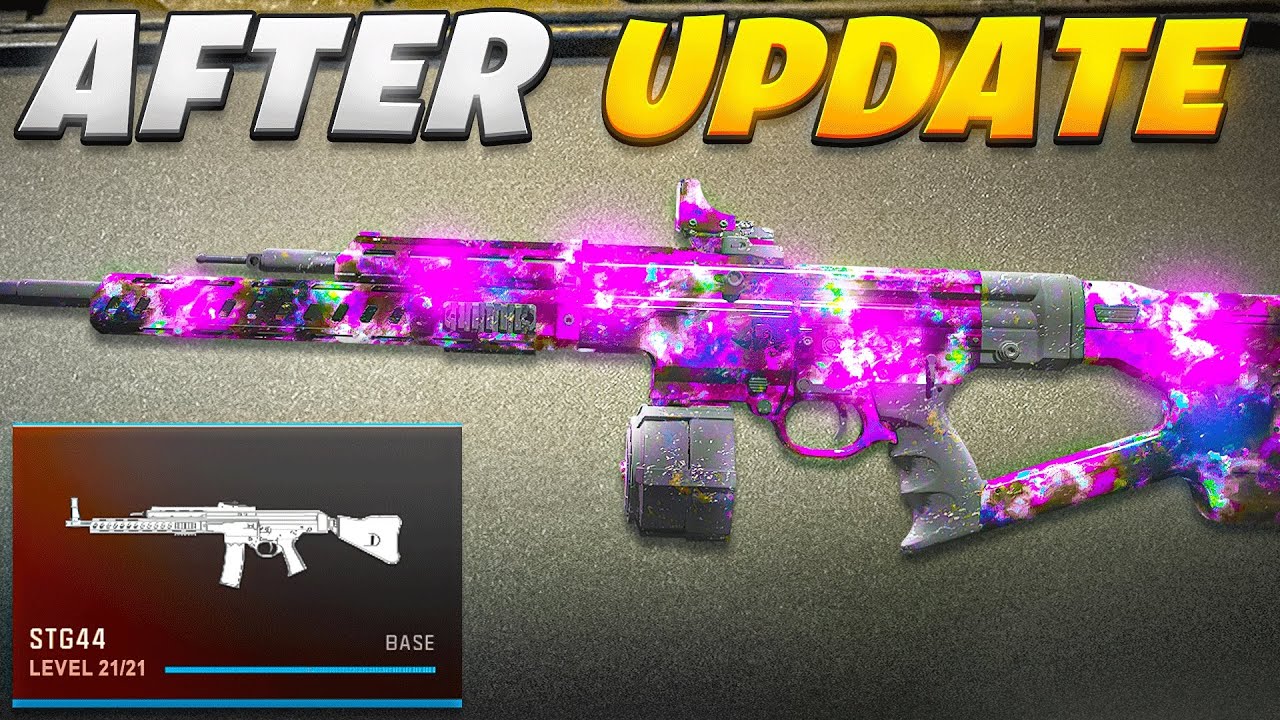 new *BEST* STG44 LOADOUT after UPDATE in WARZONE 3! 😲 (Best STG 44 Class Setup) - MW3