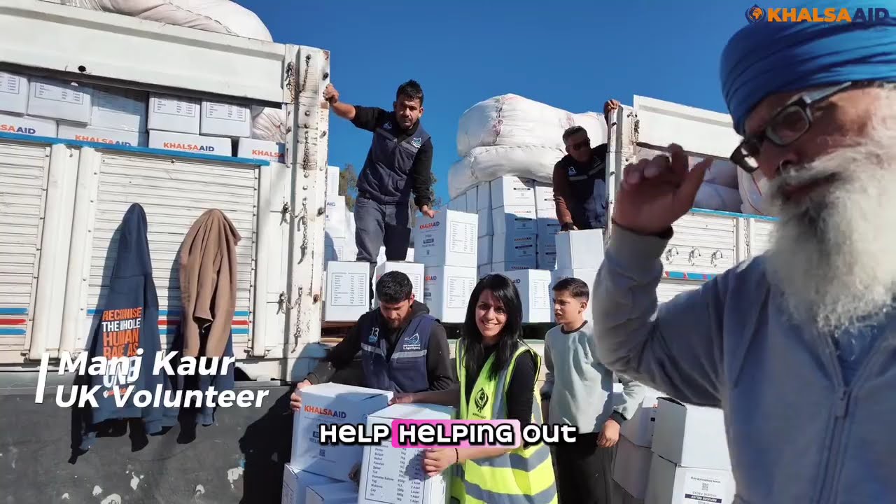 ❄️ Winter Support for Syrian Refugees in #Turkey with Khalsa Aid USA  🇹🇷