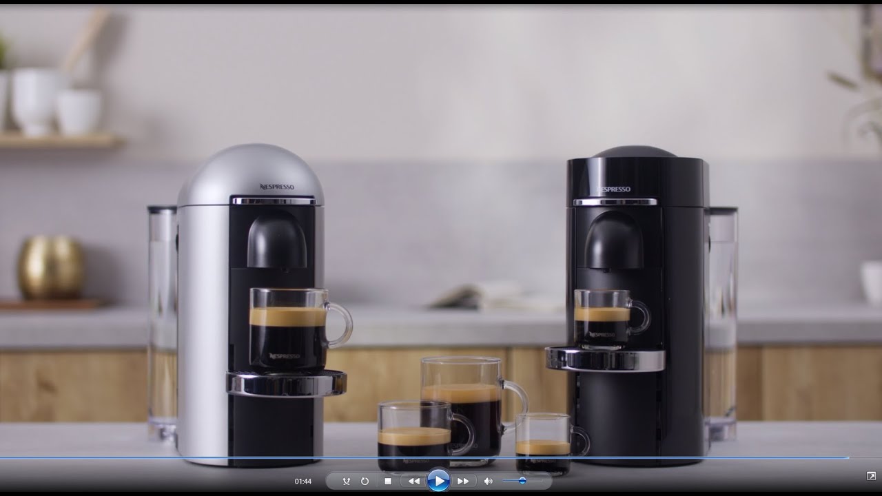 Nespresso -  Vertuo Plus – Cup size programming
