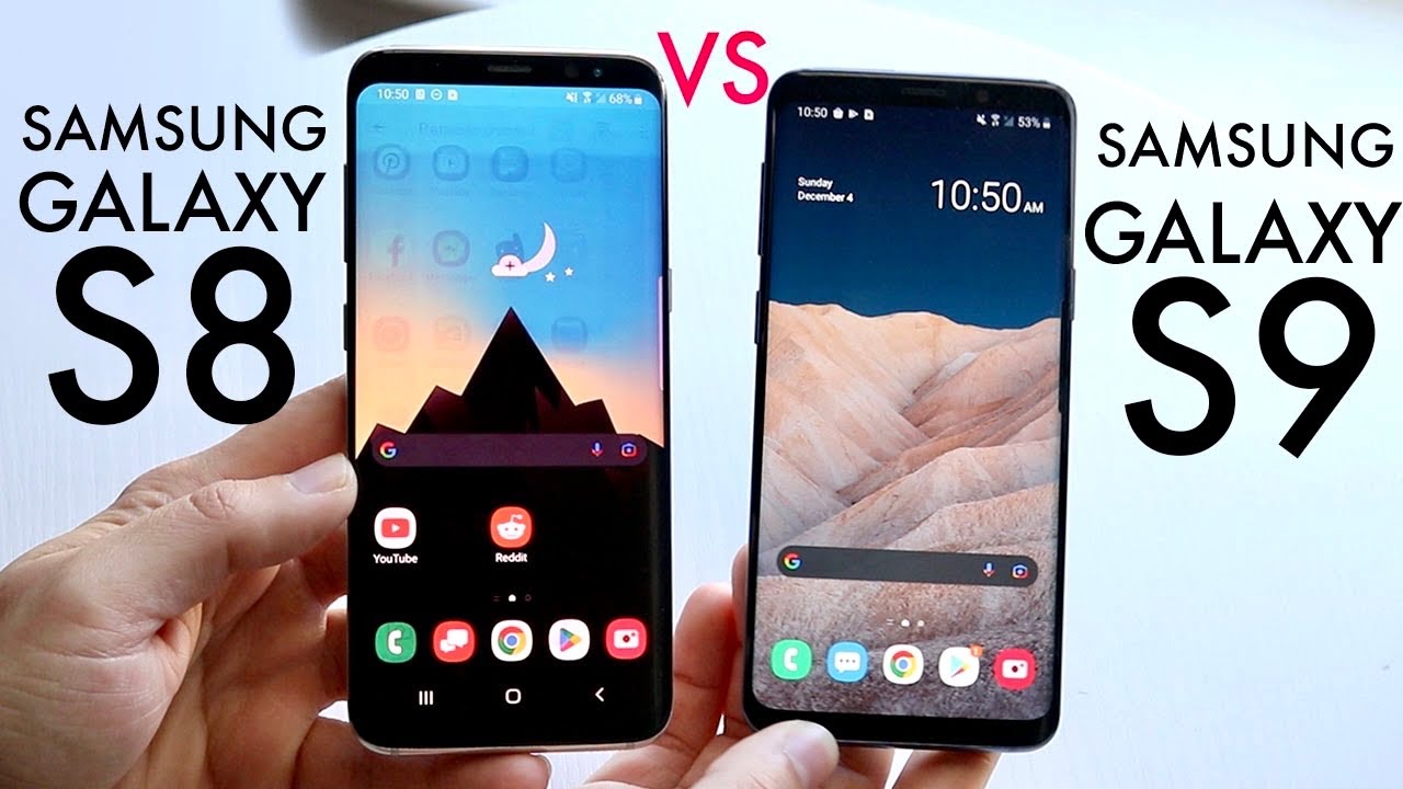 Samsung Galaxy S8 против Samsung Galaxy S9 в 2022 году! (Сравнение) (Обзор)