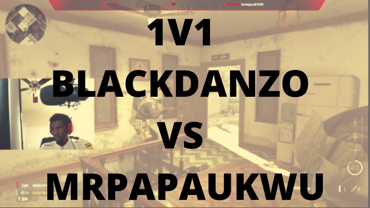 1V1 BLACKDANZO VS&nbsp;MRPAPAUKWU GAME 3