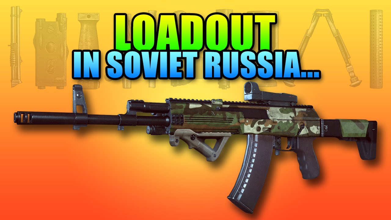 Loadout - In Soviet Russia... Russian Soldier AK-12 | Battlefield 4 Assault Rifle Gameplay