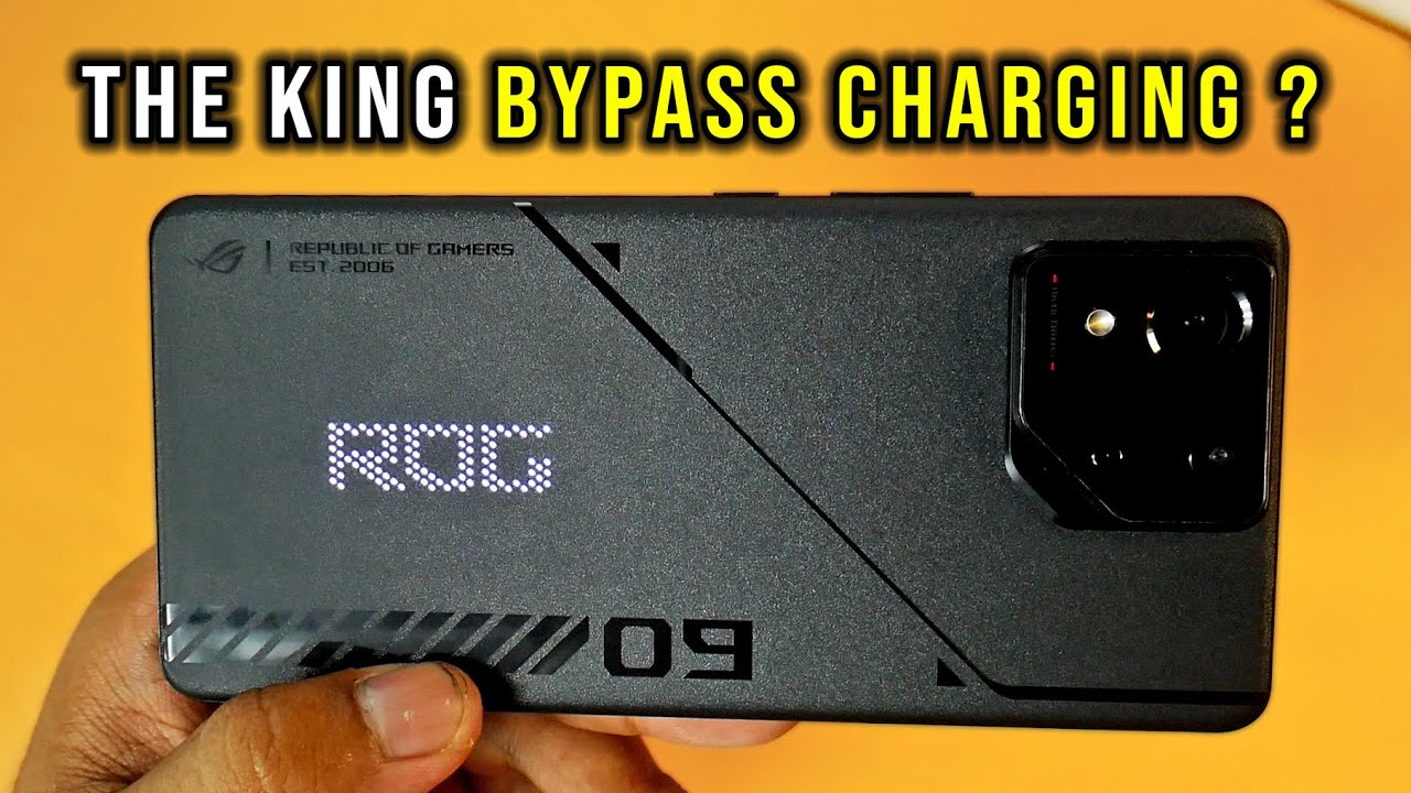 Bypass Charging ROG Gimmick ? Asus ROG 9 Phone FE Test Live Mobile Legends 2 Jam