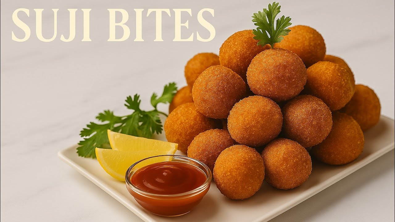 Suji Bites | Crispy And Tasty Rava Nuggets | कुरकुरी सूजी नगेट्स रेसिपी