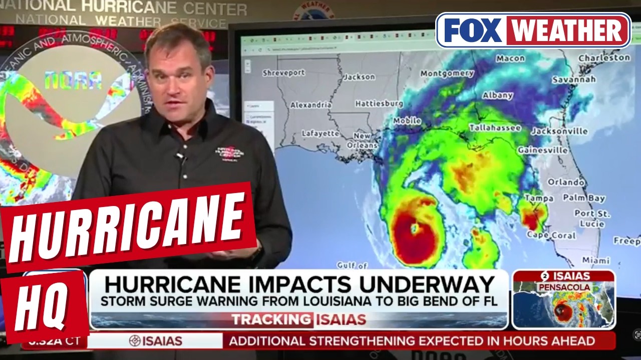 NHC's Michael Brennan: Hurricane Isaias Expected to Become Major Category 3 Storm