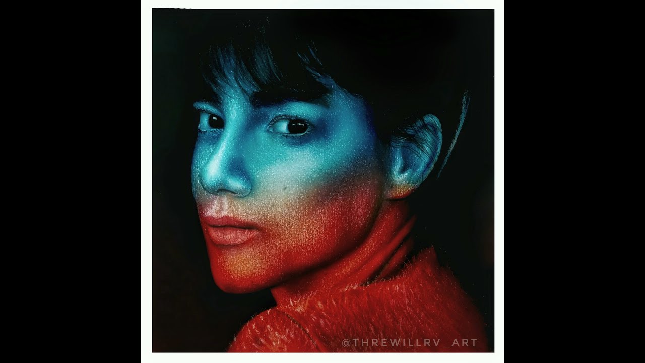 |Speed Drawing| Nashla Bogaert using Colored Pencils
