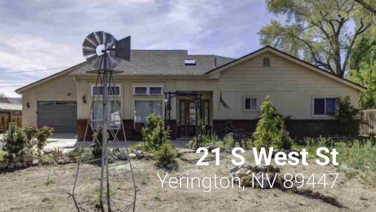 21 S West St, Yerington, NV 89447 | Nevada Homes for Sale