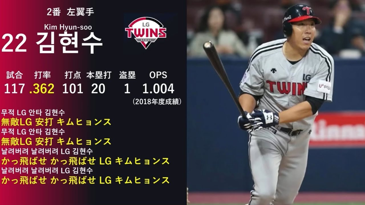 2018年 LGツインズ1-9+