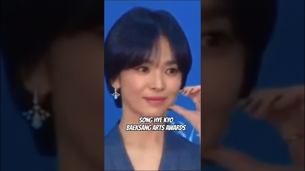 So Lovely SONG HYE KYO at Baeksang Arts Awards 2025 #songhyekyo2025 #songhyekyo #leeminho #shorts